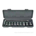 10pcs 1/2" Dr. Socket Wrench Set